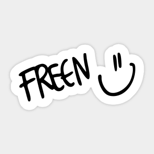 Freen Sarocha Signature Freenbecky Gap the series Sticker